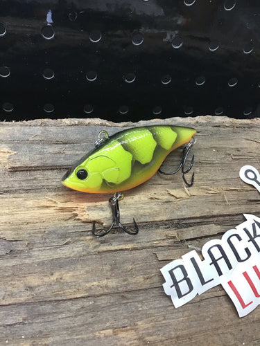 Lipless Trap Chartreuse Craw