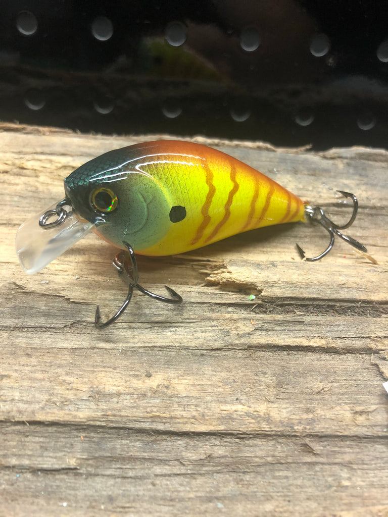 1.5 Square Bill Black & Blue – Blackjack Lures