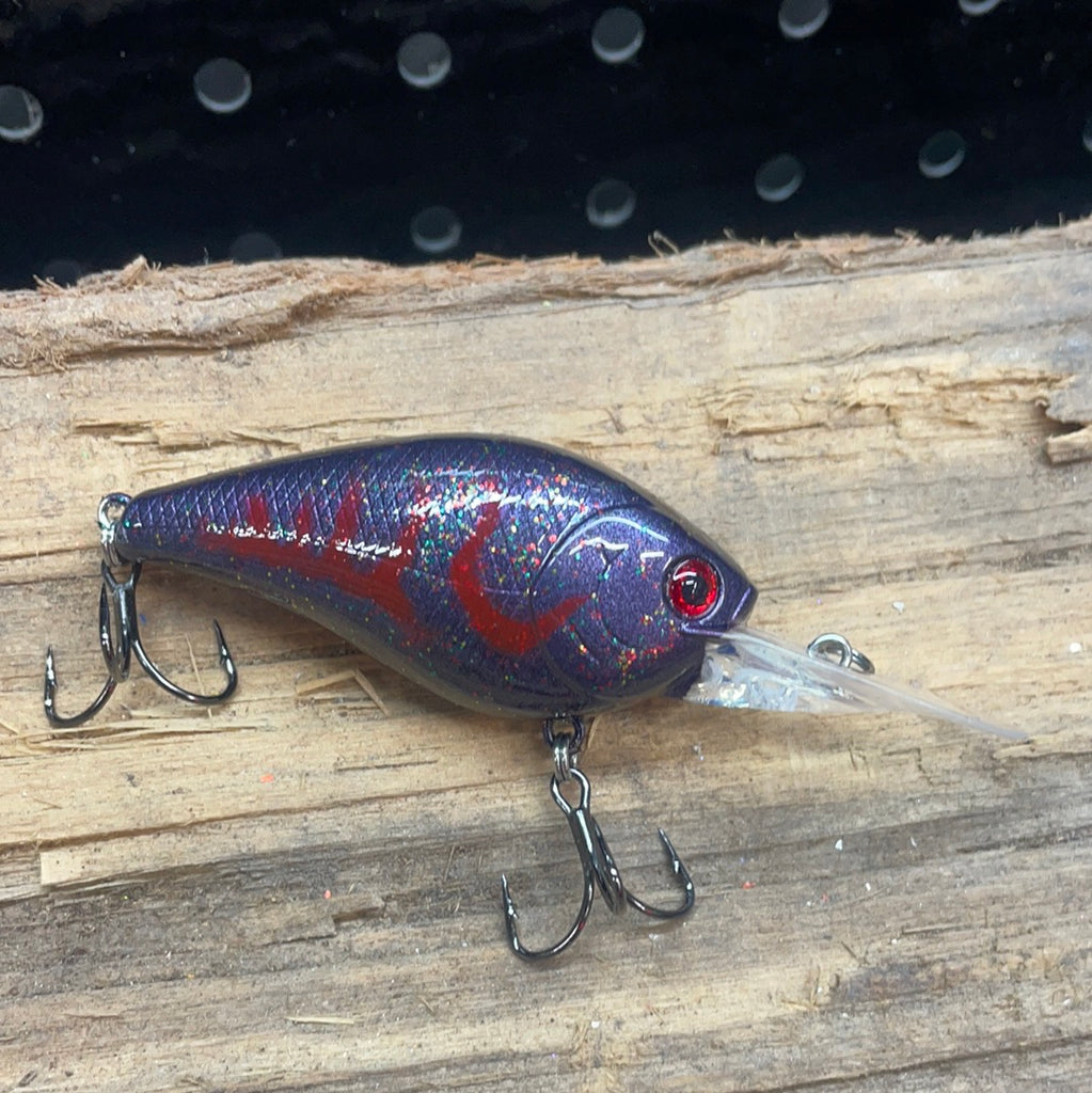 1.5 DD Junebug Red – Blackjack Lures